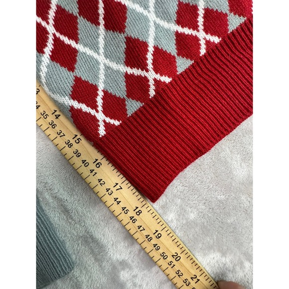 Alabama Crimson Tide Ugly Christmas Sweater Men's Size M Red Gray - Picture 3 of 9